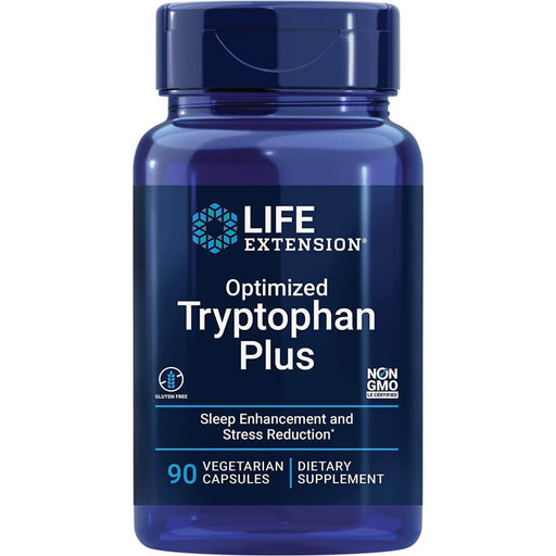 Life Extension Optimized Tryptophan Plus 90 Vegetarian Capsules | Premium Supplements at MYSUPPLEMENTSHOP