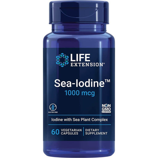 Life Extension Sea-Iodine 1000 mcg 60 Vegetarian Capsules | Premium Supplements at MYSUPPLEMENTSHOP