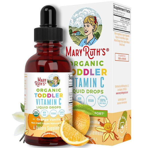 MaryRuth's Toddler Vitamin C Drops (Orange Vanilla) 30ml, 1 oz | Premium Supplements at MYSUPPLEMENTSHOP
