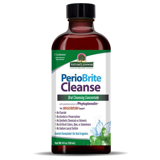 Nature's Answer PerioBrite Cleanse Oral Cleansing Concentrate 4 Oz (120ml) | Premium Supplements at MYSUPPLEMENTSHOP