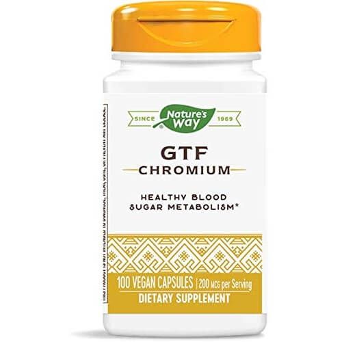 Nature's Way GTF Chromium 200mcg 100 Vegan Capsules | Premium Supplements at MYSUPPLEMENTSHOP