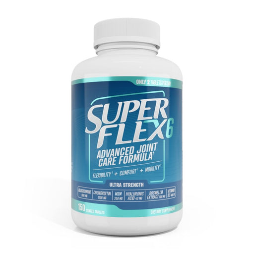 Newton Everett SUPERFLEX-6 Advanced Glucosamine Joint Care Complex 150 Tablets | Premium Supplements at MYSUPPLEMENTSHOP
