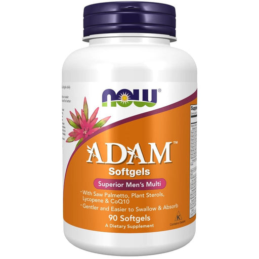 NOW Foods ADAM Men's Multivitamin 90 Softgels | Premium Supplements at MYSUPPLEMENTSHOP