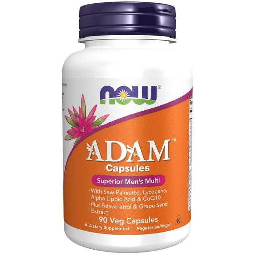 NOW Foods ADAM Men's Multivitamin 90 Veg Capsules | Premium Supplements at MYSUPPLEMENTSHOP