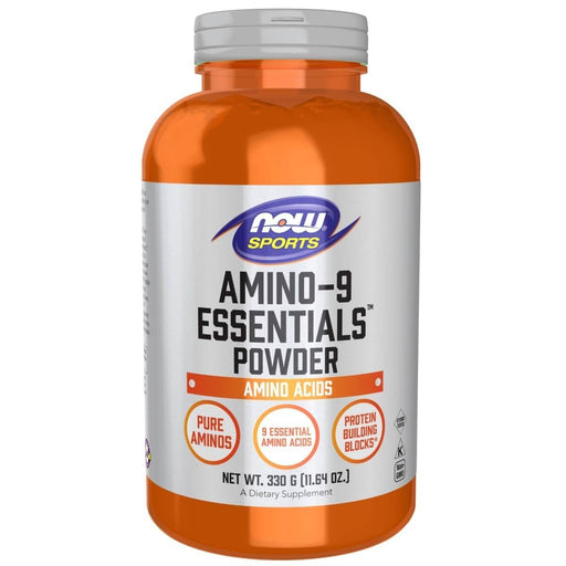 Now Foods Amino-9 Essentials Powder 11.64oz (330g) | Premium Supplements at MYSUPPLEMENTSHOP
