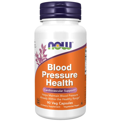 NOW Foods Blood Pressure Health 90 Veg Capsules | Premium Supplements at MYSUPPLEMENTSHOP
