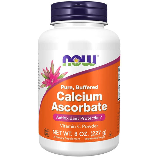 NOW Foods Calcium Ascorbate Powder 8oz | Premium Supplements at MYSUPPLEMENTSHOP