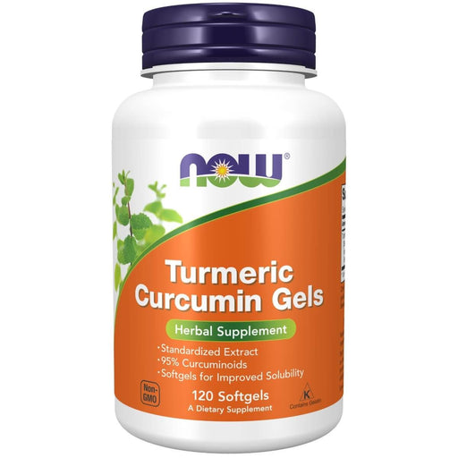 NOW Foods Turmeric Curcumin 120 Softgels | Premium Supplements at MYSUPPLEMENTSHOP