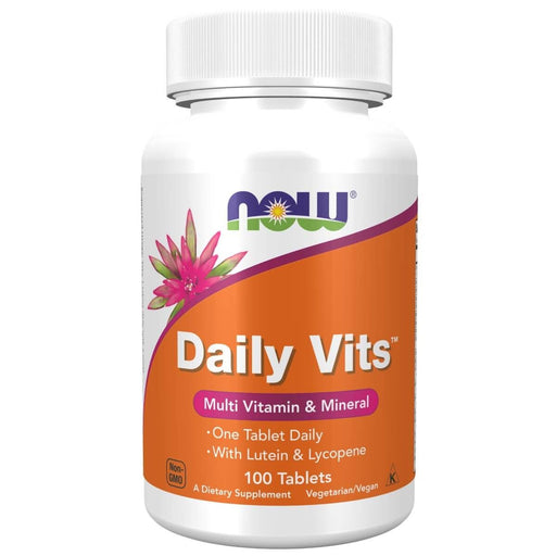 NOW Foods Daily Vits 100 Tablets | Premium Supplements at MYSUPPLEMENTSHOP