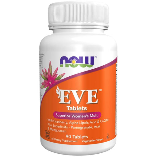 NOW Foods Eve Women's Multivitamin 90 Tablets | Premium Supplements at MYSUPPLEMENTSHOP