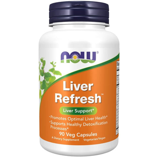 NOW Foods Liver Refresh 90 Veg Capsules | Premium Supplements at MYSUPPLEMENTSHOP