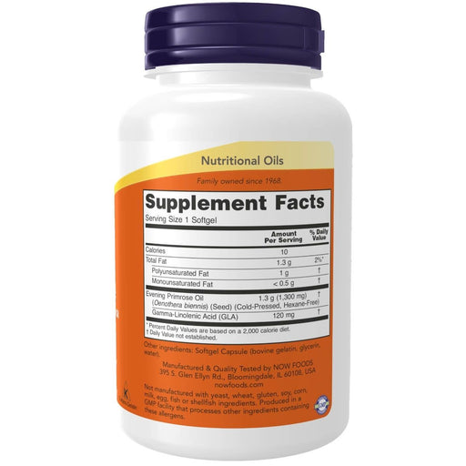 NOW Foods Super Primrose 1,300 mg 60 Softgels | Premium Supplements at MYSUPPLEMENTSHOP