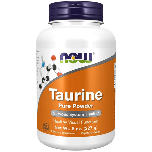NOW Foods Taurine Pure Powder 8oz | Premium Supplements at MYSUPPLEMENTSHOP