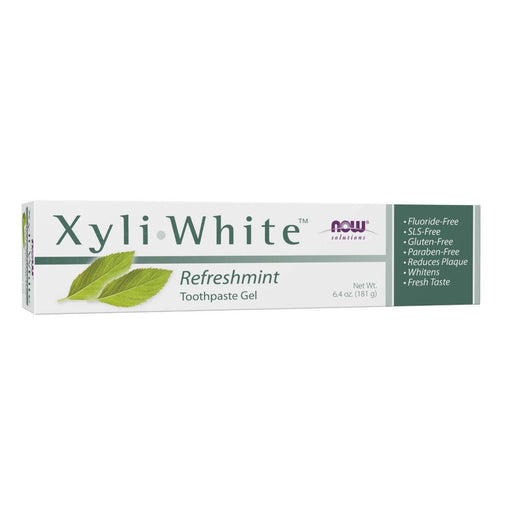 NOW Foods Xyliwhite Toothpaste Gel Refreshmint 6.4oz (181g) | Premium Supplements at MYSUPPLEMENTSHOP