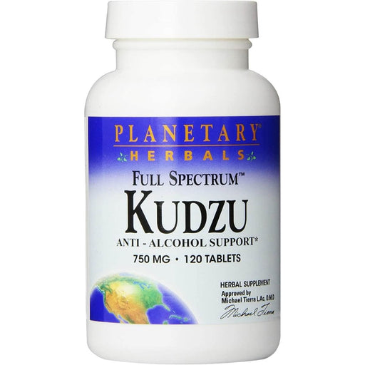 Planetary Herbals Kudzu Full Spectrum 750mg 120 Tablets | Premium Supplements at MYSUPPLEMENTSHOP