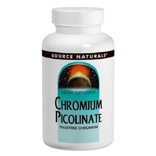 Source Naturals Chromium Picolinate 200mcg 240 Tablets | Premium Supplements at MYSUPPLEMENTSHOP