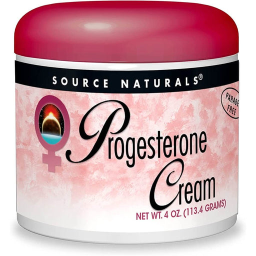 Source Naturals Progesterone Cream 4oz | Premium Supplements at MYSUPPLEMENTSHOP