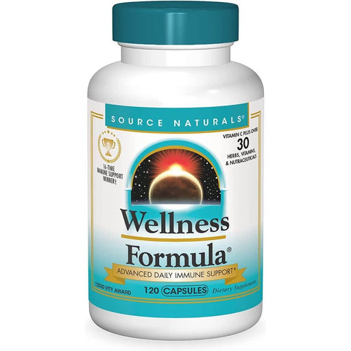 Source Naturals Wellness Formula, Advanced Immune Support 120 Capsules | Premium Supplements at MYSUPPLEMENTSHOP