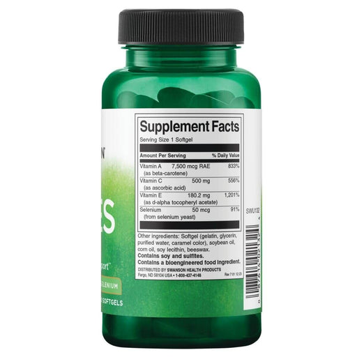 Swanson ACES - Vitamins A, C, E and Selenium 60 Softgels