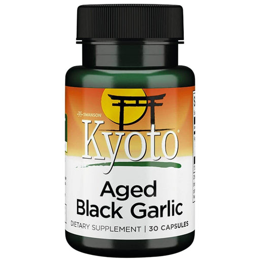Swanson Aged Black Garlic 650 mg 30 Capsules at MySupplementShop.co.uk