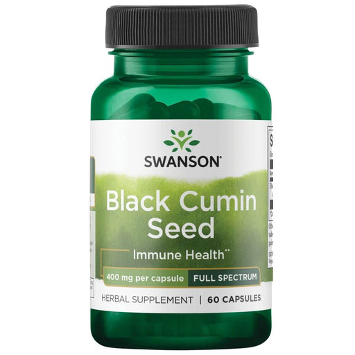 Swanson Black Cumin Seed 400 mg 60 Capsules at MySupplementShop.co.uk