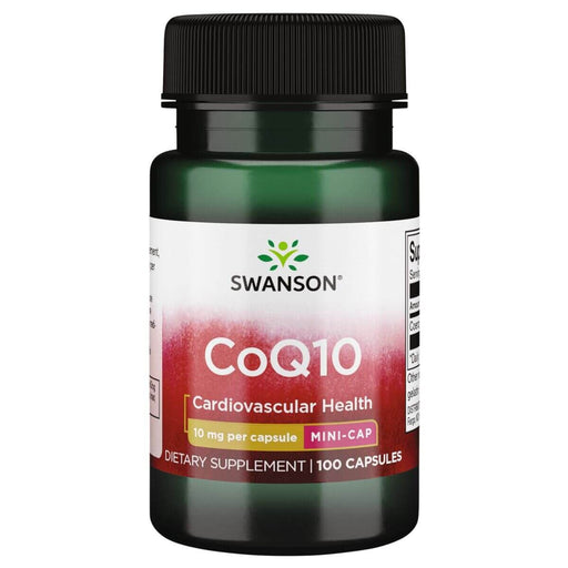 Swanson CoQ10 10 mg 100 Capsules | Premium Supplements at MYSUPPLEMENTSHOP