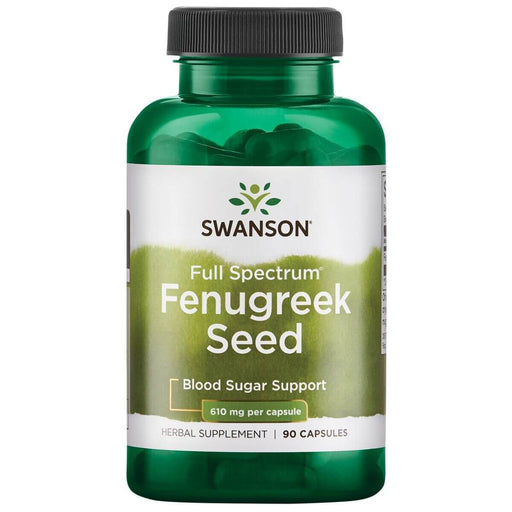 Swanson Fenugreek Seed 610mg 90 Capsules at MySupplementShop.co.uk
