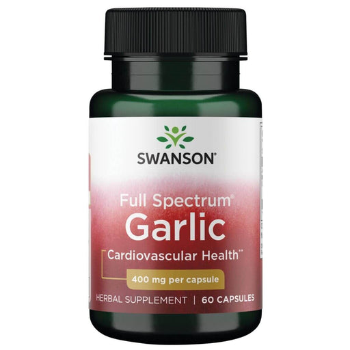 Swanson Garlic 400 mg 60 Capsules at MySupplementShop.co.uk