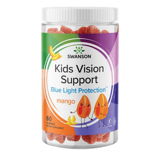 Swanson Kids Vision Support Mango 60 Gummies | Premium Supplements at MYSUPPLEMENTSHOP