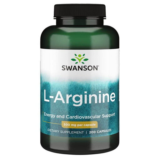 Swanson L-Arginine 500 mg 200 Capsules at MySupplementShop.co.uk