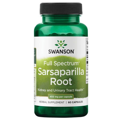Swanson Sarsaparilla Root 450 mg 60 Capsules at MySupplementShop.co.uk