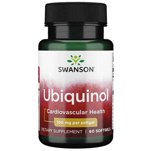 Swanson Ultra Ubiquinol 100mg 60 Softgels | Premium Supplements at MYSUPPLEMENTSHOP