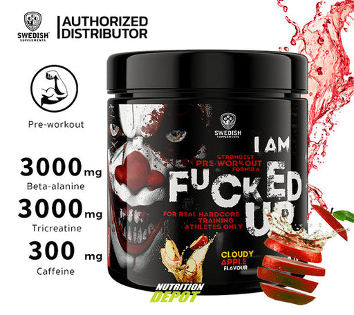 Swedish Supplements F***** Up Joker 300g Cloudy Apple | Top Rated Sports Supplements at MySupplementShop.co.uk