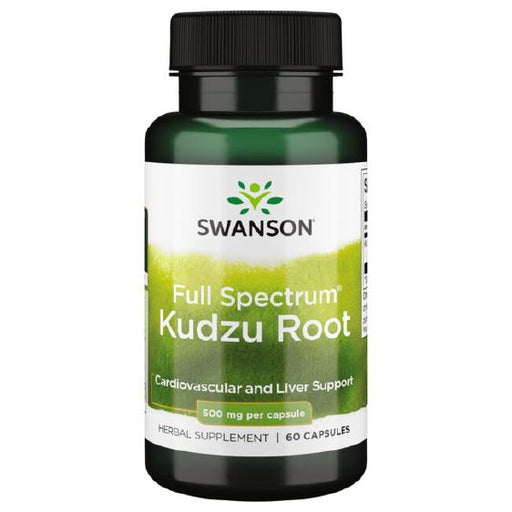 Swanson Full Spectrum Kudzu Root 500 mg 60 Capsules | Premium Supplements at MYSUPPLEMENTSHOP
