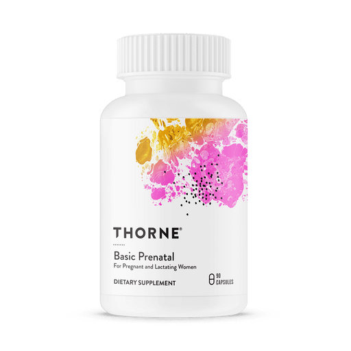 Thorne Research Basic Prenatal 90 Capsules | Premium Supplements at MYSUPPLEMENTSHOP
