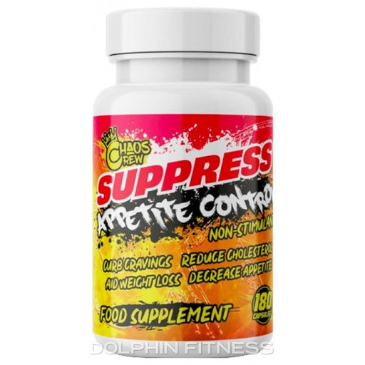 Chaos Crew Suppress Appetite Control 180 Caps | Top Rated Sports Supplements at MySupplementShop.co.uk