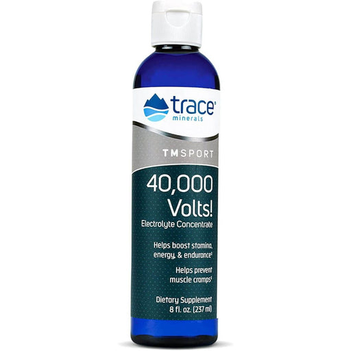 Trace Minerals 40,000 Volts Electrolyte Concentrate 8 fl oz (237 ml) | Premium Supplements at MYSUPPLEMENTSHOP