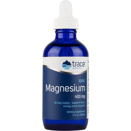 Trace Minerals Ionic Magnesium 400mg 4 fl oz | Premium Supplements at MYSUPPLEMENTSHOP