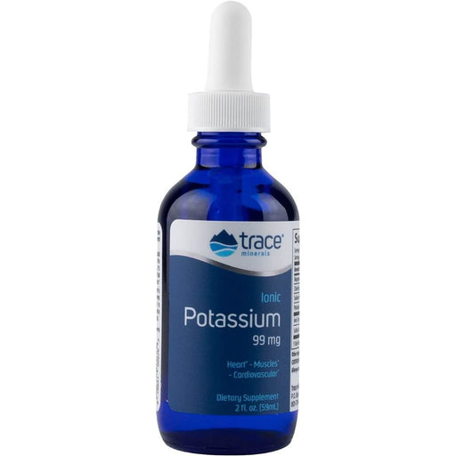 Trace Minerals Liquid Ionic Potassium 99mg 2 fl oz (59ml) | Premium Supplements at MYSUPPLEMENTSHOP