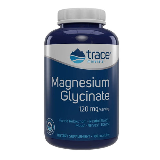 Trace Minerals Magnesium Glycinate 120mg 180 Capsules