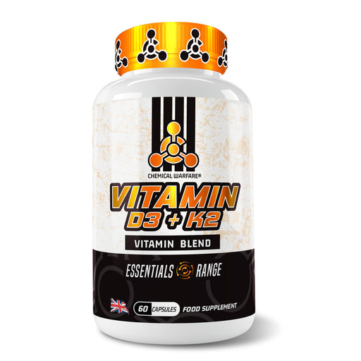 Chemical Warfare Vitamin D3 & K2 60 Caps | Top Rated Vitamin D at MySupplementShop.co.uk