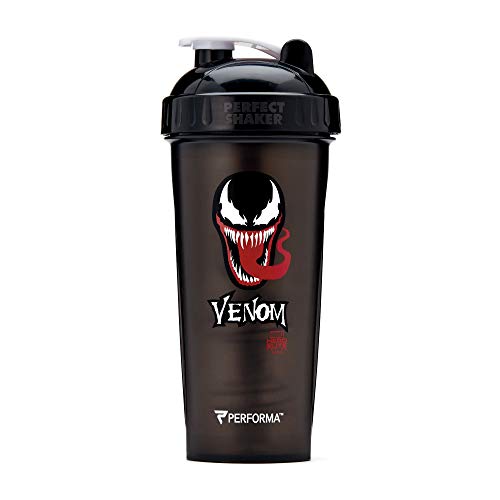 Performa Shakers Villain Series Shaker 800 ml Venom Black | High-Quality Sports Nutrition | MySupplementShop.co.uk