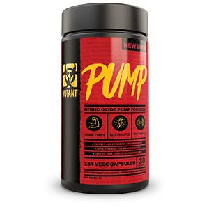 Mutant Pump 154 Caps | High-Quality L-Arginine | MySupplementShop.co.uk