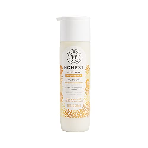 Honest Perfectly Gentle Hypoallergenic Conditioner With Naturally Derived Botanicals Sweet Orange Vanilla 10 Fluid Ounce | High-Quality Hair Care | MySupplementShop.co.uk