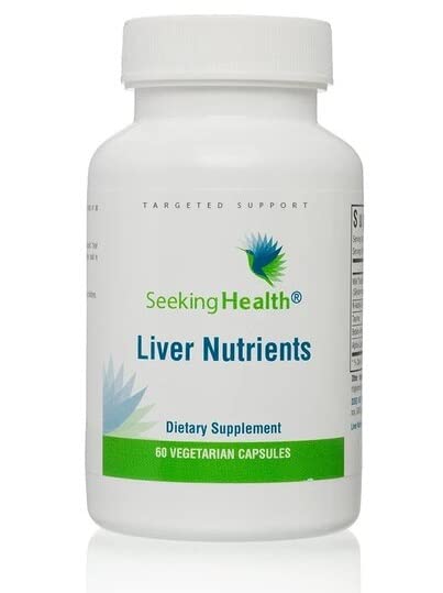 Seeking Health Liver Nutrients - 60 vcaps | High-Quality Combination Multivitamins & Minerals | MySupplementShop.co.uk