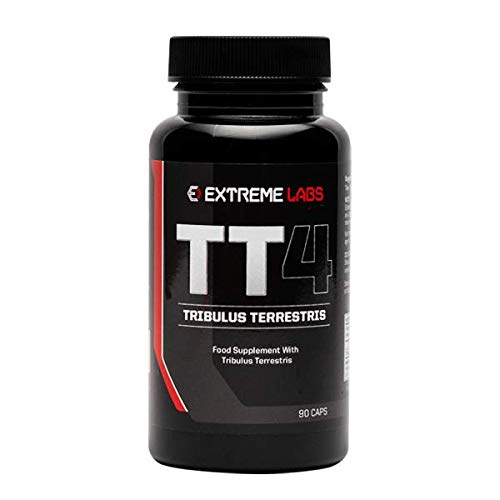 Extreme Labs TT4 Tribulus Terrestris - Testosterone Booster - 90 Caps | High-Quality Testosterone Boosters | MySupplementShop.co.uk