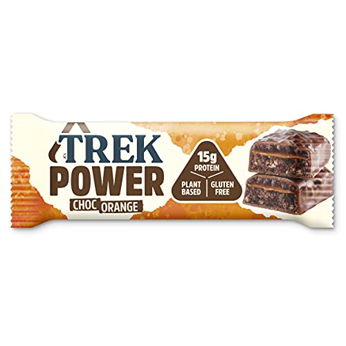 Trek Power 16x55g Chocolate Orange | High-Quality Health Foods | MySupplementShop.co.uk