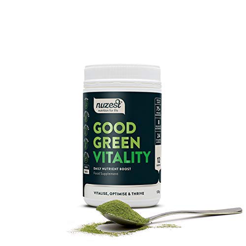 Nuzest Good Green Vitality 120g | High-Quality Sports Nutrition | MySupplementShop.co.uk