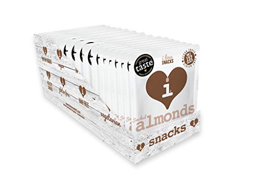 I Love Snacks Smoked Almonds 15x25g Original | High-Quality Health Foods | MySupplementShop.co.uk