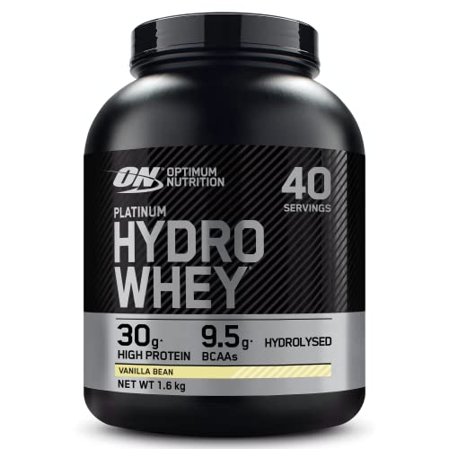 Optimum Nutrition ON Hydro Whey Protein Powder 1.6kg | High-Quality Whey Proteins | MySupplementShop.co.uk